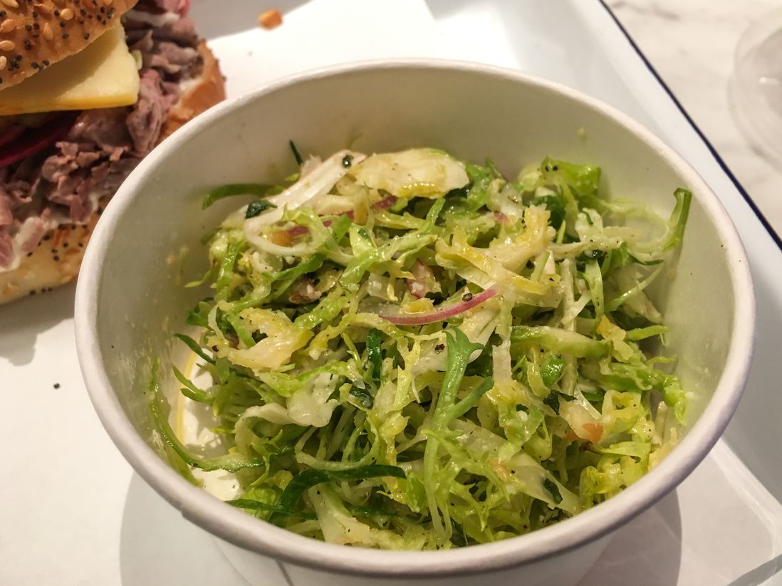 Shaved Brussels Sprouts ($7)<br/>